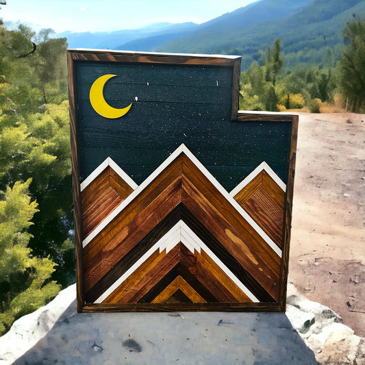 Black Utah 3 peak 25x21