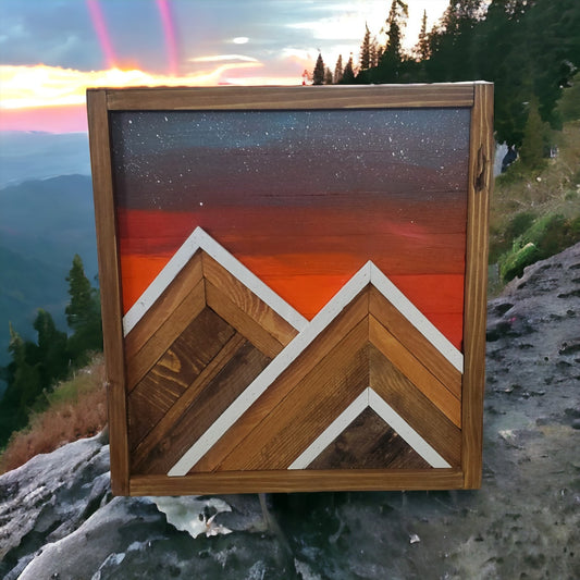 Blue Sunset 2 Peak 15x14