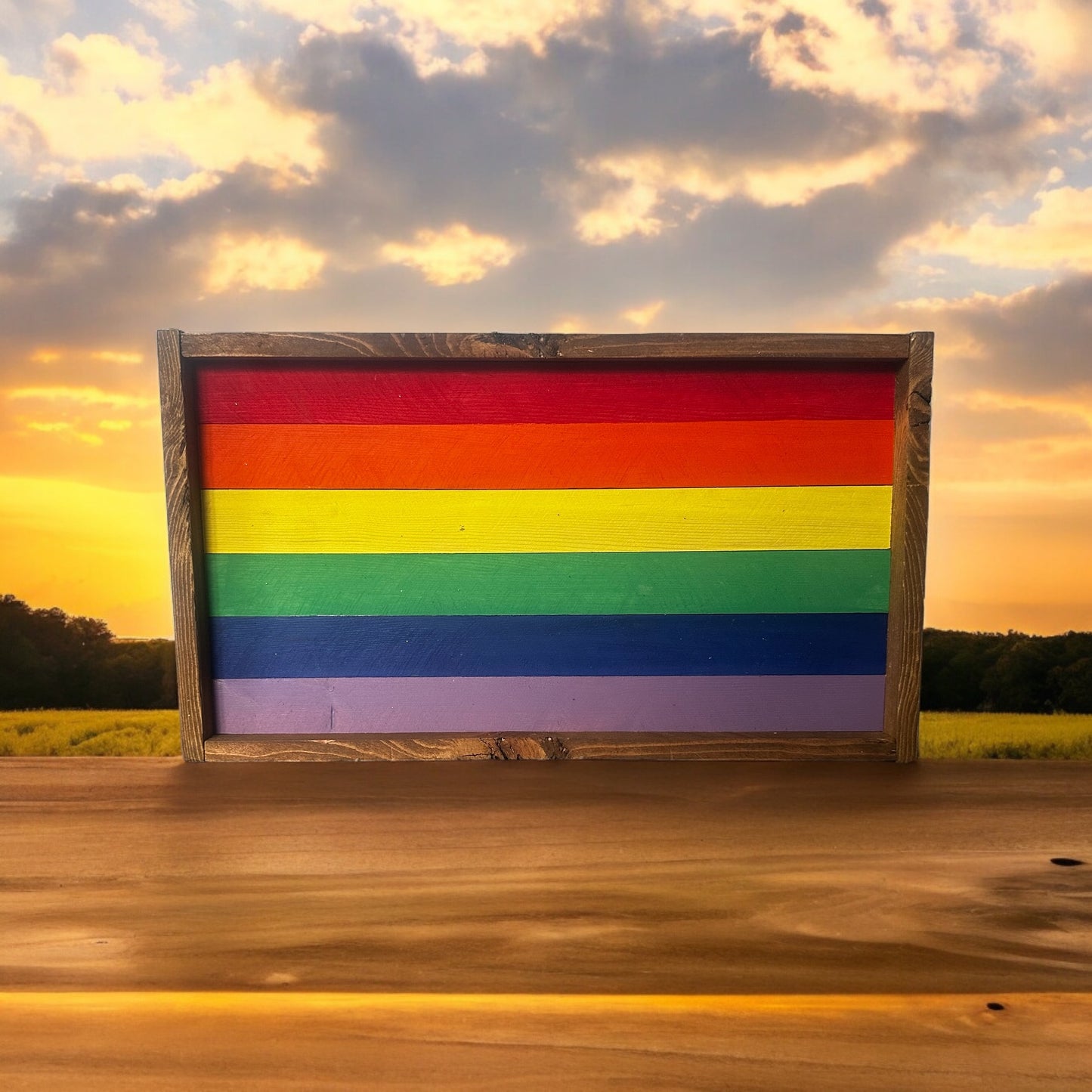 Pride Flag 18 x 10